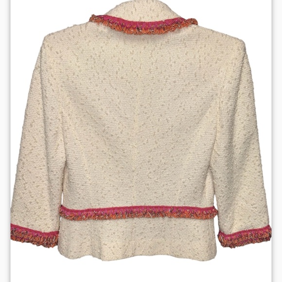 St. John Collection tweed blazer - Picture 3 of 6